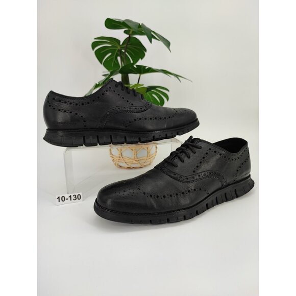Cole Haan Other - Cole Han Men's Zerogrand Black Leather Oxford Shoes Size 10.5M